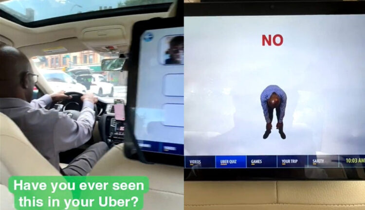 ウーバードライバーが乗客を飽きさせないために自作ゲームを設置し話題に！