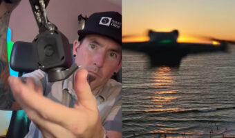 無惨にも壊れたドローン。その瞬間を捉えた映像にビックリ!!【アメリカ・動画】