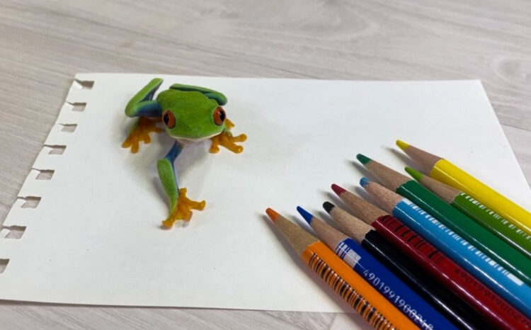 嘘でしょ？これが色鉛筆で！？って思ったらそうじゃなかった！