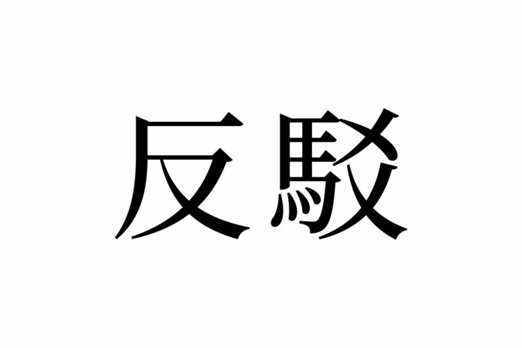 【読めたらスゴイ！】「反駁」って何のこと！？ハンソク、ハンパツ…ハンって読む！？この漢字、あなたは読めますか？