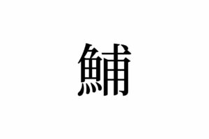 【読めたらスゴイ！】「鯆」って一体何のこと！？「魚」が付いているけどサカナじゃない！？この漢字、あなたは読めますか？