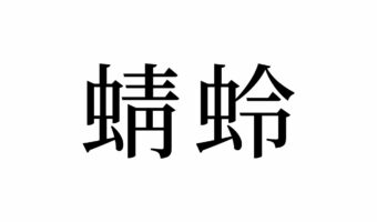 【読めたらスゴイ!】「蜻蛉」って一体何?絶対見たことある、あのムシのことだった!この漢字、あなたは読めますか?