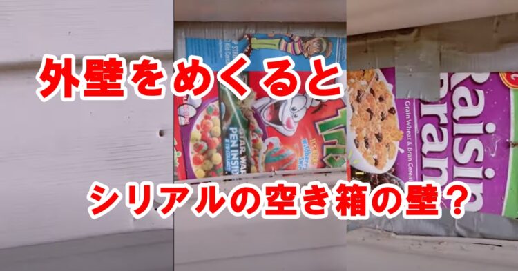 中古で購入した夢のマイホームの壁の内部がまさかの状態だった！