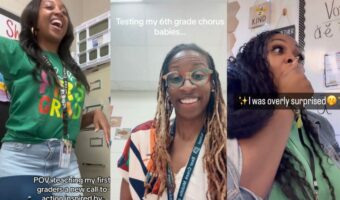 これは大発明かも！ビヨンセの曲の一節で騒いでいる生徒たちを静かにさせる魔法