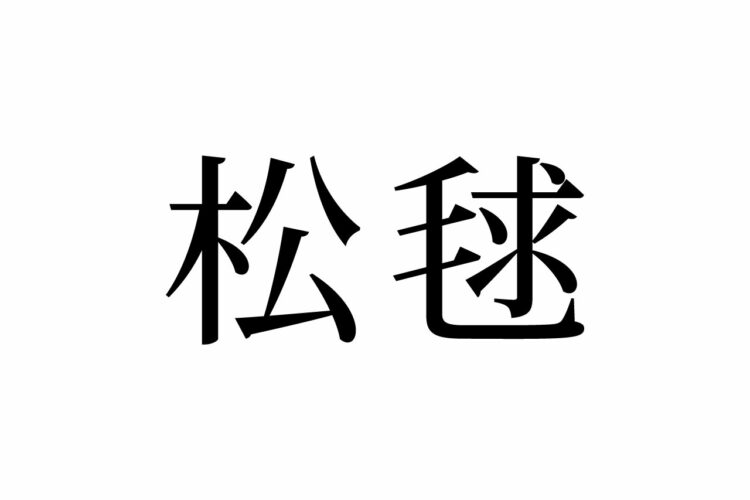 【読めたらスゴイ！】「松毬」とは一体何のこと！？秋になると集めたくなる！？この漢字、あなたは読めますか？