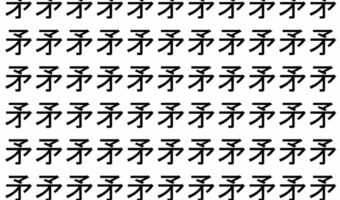 【脳トレ】「矛」の中に紛れて1つ違う文字がある！？あなたは何秒で探し出せるかな？？【違う文字を探せ！】