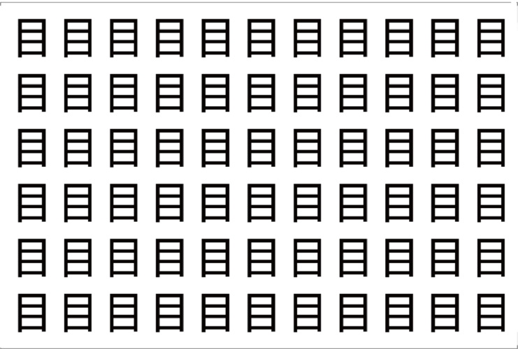 【脳トレ】「目」の中に紛れて1つ違う文字がある！？あなたは何秒で探し出せるかな？？【違う文字を探せ！】