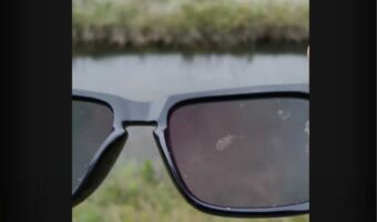 偏光サングラスが教えてくれた驚愕の事実。穏やかで平和な小川と思ったら・・川の中に!!【アメリカ・動画】