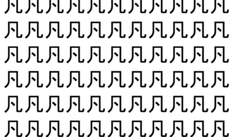 【脳トレ】「凡」の中に紛れて1つ違う文字がある！？あなたは何秒で探し出せるかな？？【違う文字を探せ！】