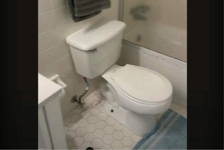 不思議な物件。便座の前にあったものにビックリ！！【アメリカ・動画】