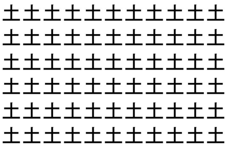 【脳トレ】「土」の中に紛れて1つ違う文字がある！？あなたは何秒で探し出せるかな？？【違う文字を探せ！】