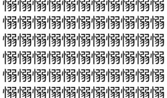 【脳トレ】「愵」の中に紛れて1つ違う文字がある！？あなたは何秒で探し出せるかな？？【違う文字を探せ！】