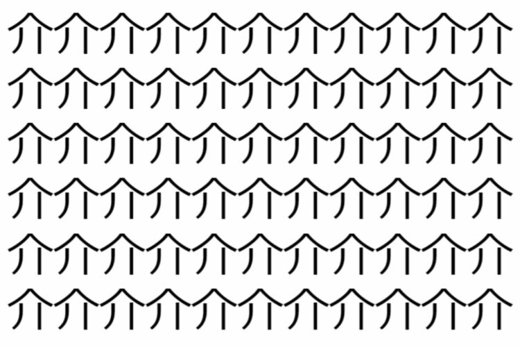 【脳トレ】「介」の中に紛れて1つ違う文字がある！？あなたは何秒で探し出せるかな？？【違う文字を探せ！】