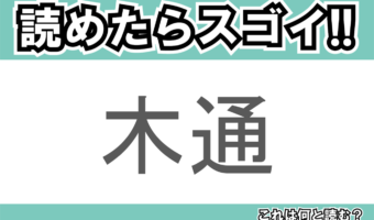 【読めたらスゴイ!】「木通」とは一体何のこと!?おやつにもなる甘い果実が実る植物ですが・・・この漢字を読めますか?