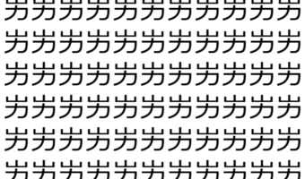 【脳トレ】「屴」の中に紛れて1つ違う文字がある!?あなたは何秒で探し出せるかな??【違う文字を探せ!】