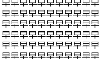 【脳トレ】「早」の中に紛れて1つ違う文字がある！？あなたは何秒で探し出せるかな？？【違う文字を探せ！】