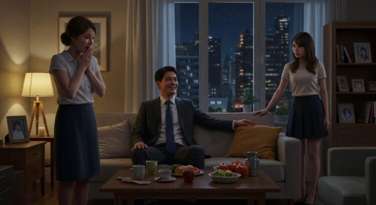 仕事から帰宅した夫が連れて来たのはまさかの不倫相手！呆れた言い分を展開する旦那の末路は