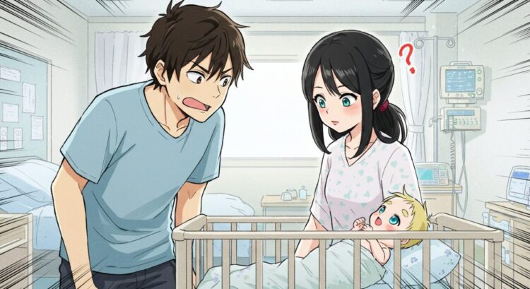 生まれてきた赤ちゃんが旦那と似てなさすぎる！？疑いの目を向けられる妻のエピソード
