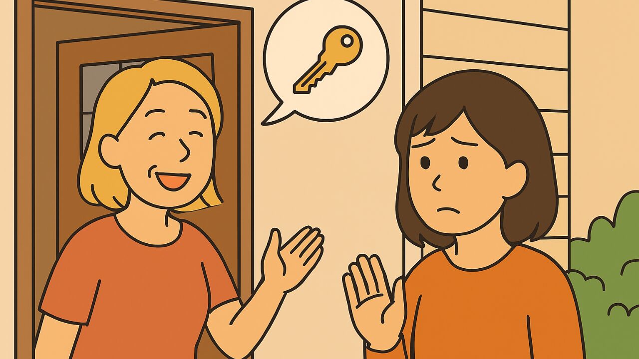 鍵閉まってたから…勝手に入る気だった? 隣人の非常識な感覚に驚愕した話