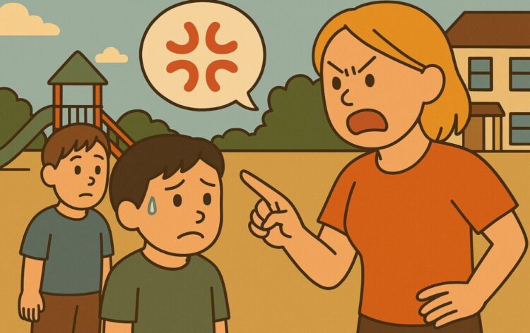 【ママ友トラブル】幼稚園でうちの子を“勝手に注意”? 教育ママの暴走にブチ切れた日