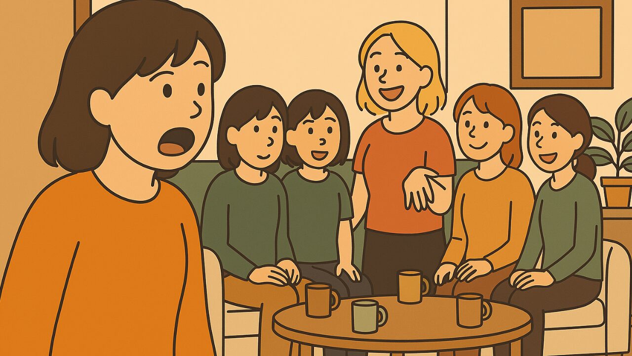 我が家のリビングで女子会を開催!?非常識な“乗っ取りママ”の末路が痛快