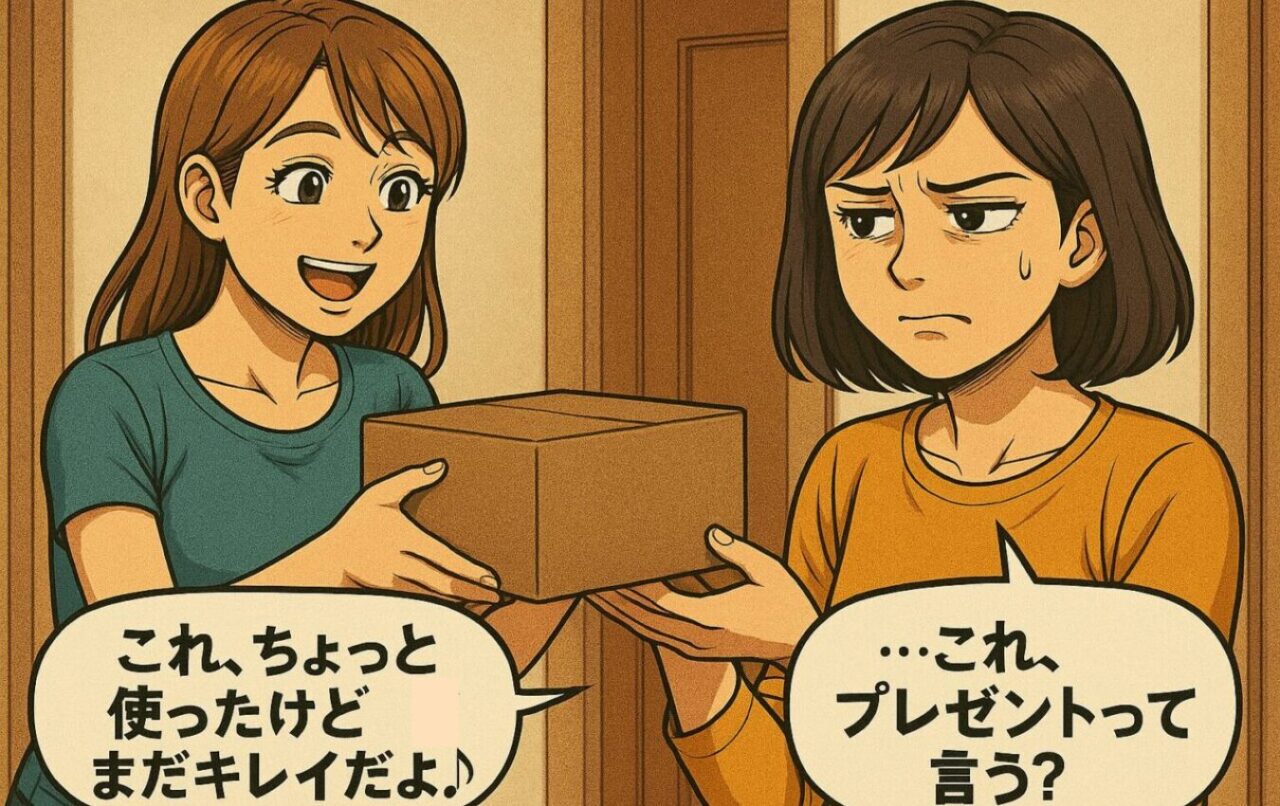 義妹からのプレゼントが常に“使用済み”嫌がらせにしか思えない!