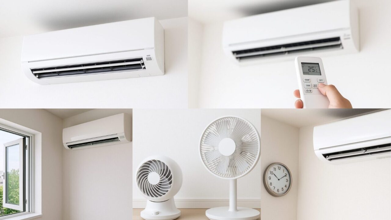夏本番!エアコンはこまめにオフ?つけっぱなし?最新節約見解とは