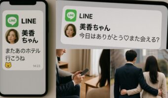 「既読スルーされた理由」─夫のLINE通知に映った“知らない名前”