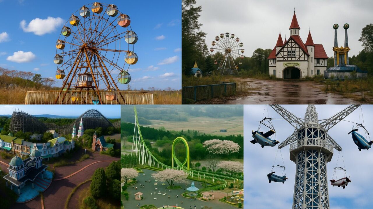 【廃墟になった遊園地5選】あなたの地域のあの場所も?夢の跡地