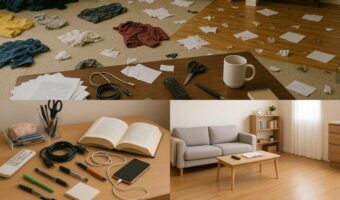 【部屋が散らかる人の共通点】実は“最初に捨てるべきもの”にポイントがあった!