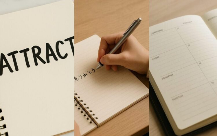 【感謝が鍵？】毎日が楽しくなる“引き寄せノート”の書き方とは