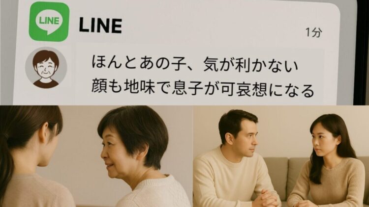 「え、これって…私の悪口？」義母の誤爆LINEで見えた本音