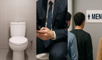 【男子あるある】なぜトイレの個室で全力スマホ?一体何をしている?