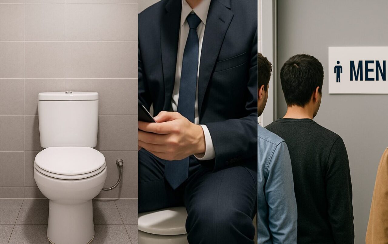 【男子あるある】なぜトイレの個室で全力スマホ?一体何をしている?