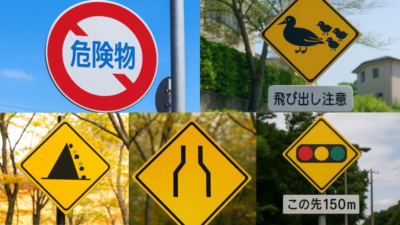 【たまにしか見ない】なかなか見ない“謎の標識”ランキングTOP5
