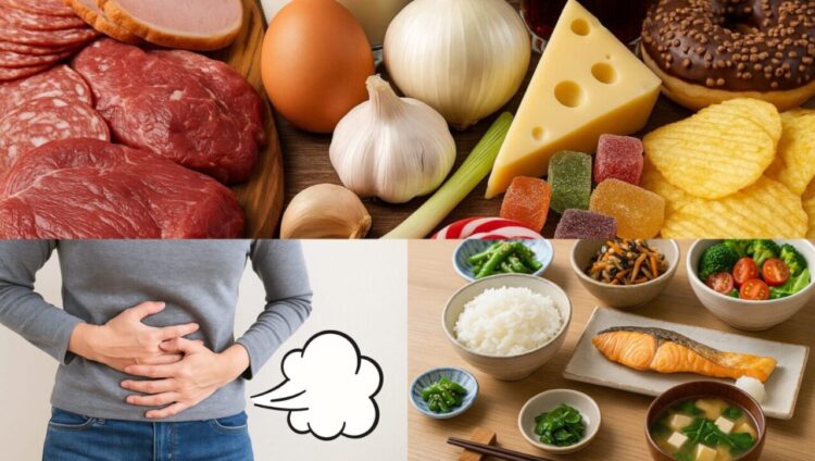 【おならが臭すぎる人】が普段から食べているものとは