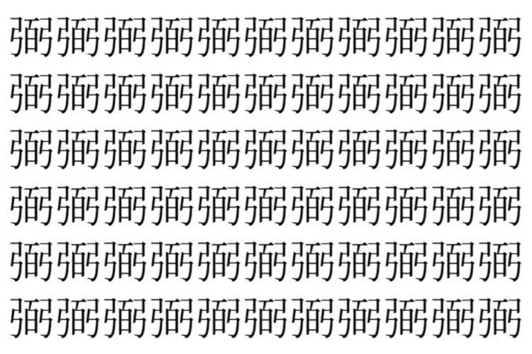 【脳トレ】「弼」の中に紛れて1つ違う文字がある！？あなたは何秒で探し出せるかな？？【違う文字を探せ！】