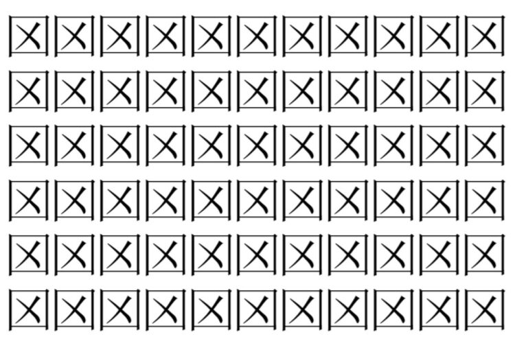 【脳トレ】「龱」の中に紛れて1つ違う文字がある！？あなたは何秒で探し出せるかな？？【違う文字を探せ！】