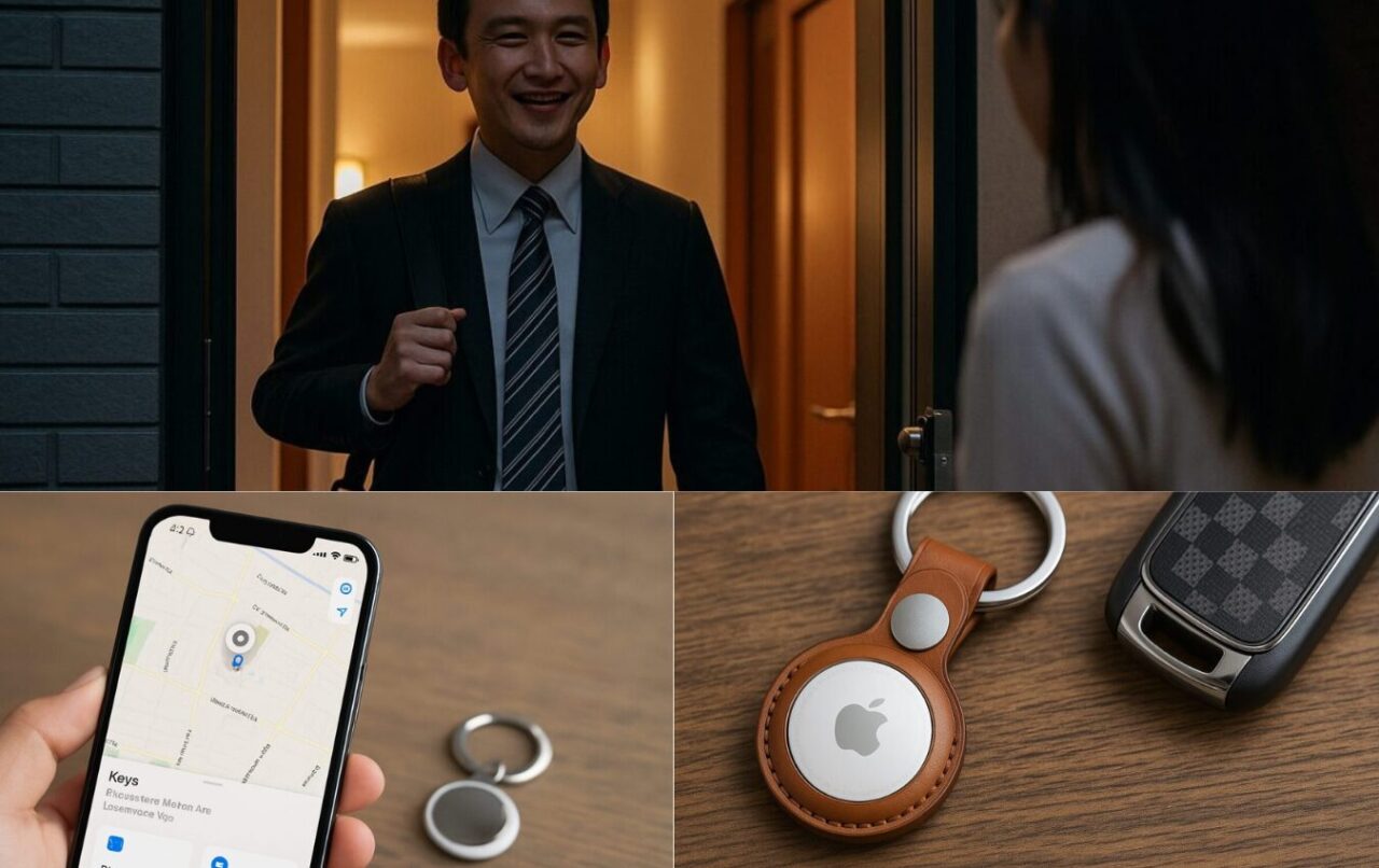 AirTagが示した“帰宅ルートの寄り道”—地図に残った二重生活