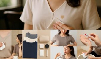 彼の視線が一点集中“胸元シミ”色っぽ事故を秒で回避する方法