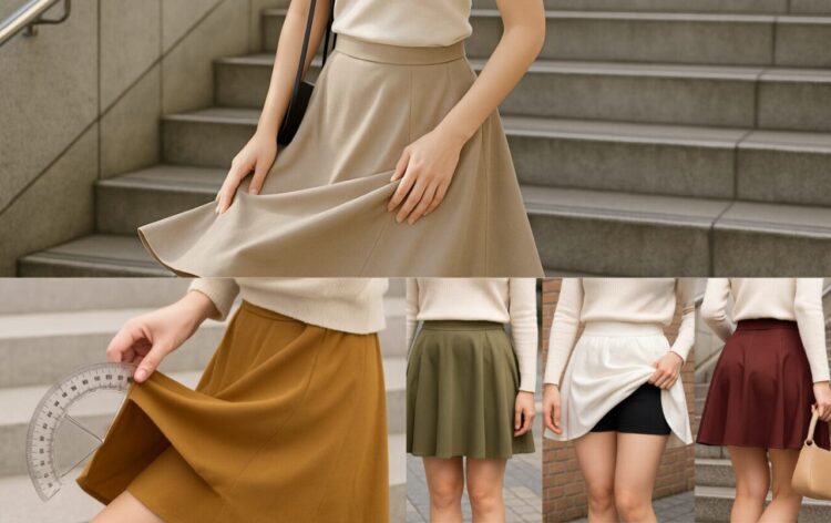 “パンチラ注意”フレアスカート、階段での安全角度は何度？