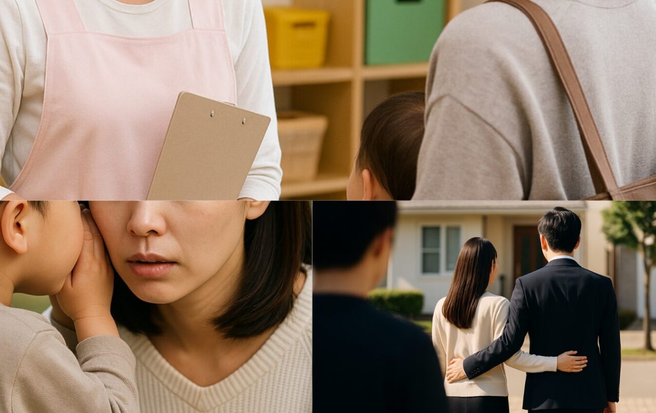 堂々と保育園のお迎えにも!?「じゃあね、バイバイ♡」子どもの前でキスしていた“女”の正体