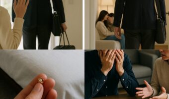 急な出張に急な帰宅？そして見てしまったベッドの隙間のピアス