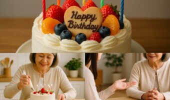 義母が娘の誕生日にサプライズ登場!誕生日ケーキを“手作りしてきたの”と言われたが…実は市販品⁉