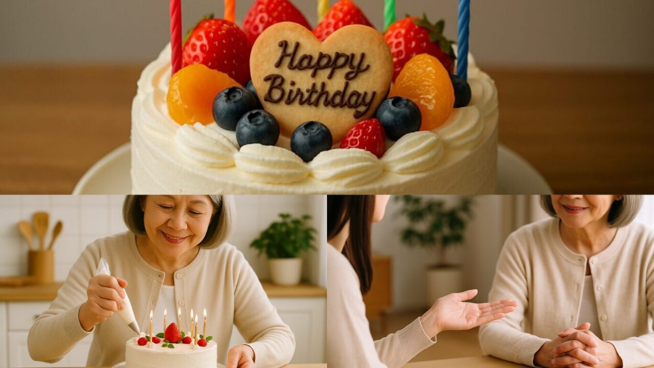 義母が娘の誕生日にサプライズ登場！誕生日ケーキを“手作りしてきたの”と言われたが…実は市販品⁉