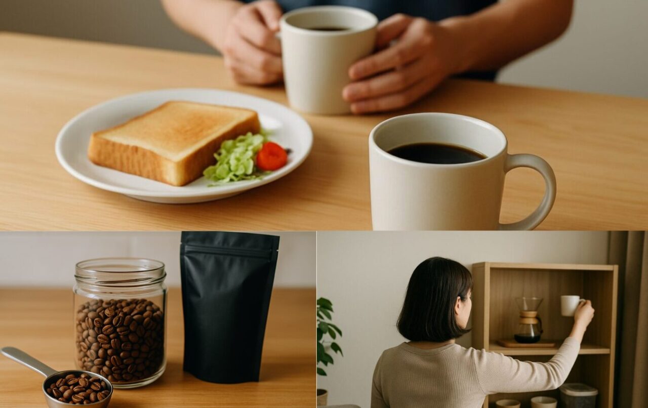 いつも以上にコーヒー豆がみるみる減るのはなぜ?台所に残る“朝の手がかり”