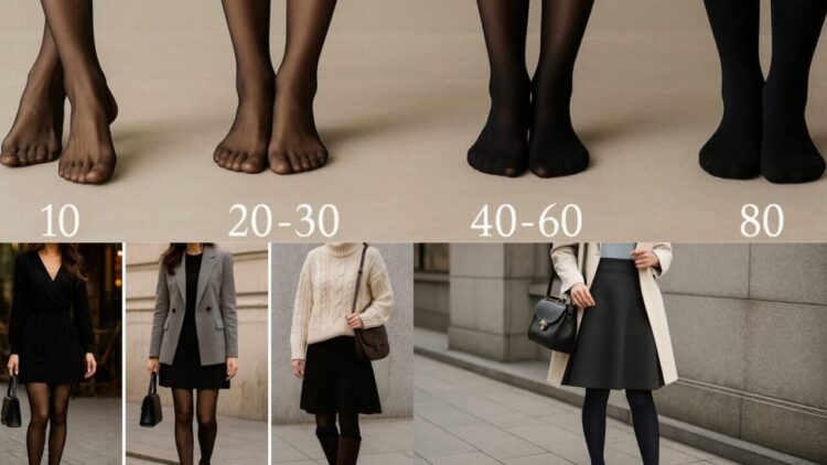 透けすぎ重すぎ卒業！デートに仕事にちょうどいいのは何デニールなの？