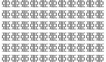 【脳トレ】「臦」の中に紛れて1つ違う文字がある!?あなたは何秒で探し出せるかな??【違う文字を探せ!】