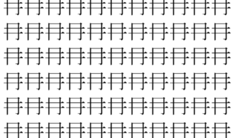 【脳トレ】「冄」の中に紛れて1つ違う文字がある!?あなたは何秒で探し出せるかな??【違う文字を探せ!】