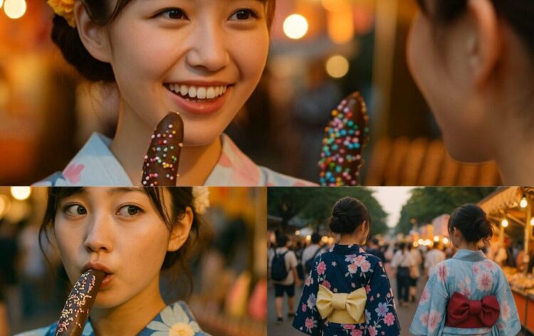 チョコバナナ、どう食べても怪しい!?秋祭りの定番な勘違い?チョコバナナ事故体験談